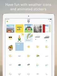 the weather network stickers for imessage ipad images 2
