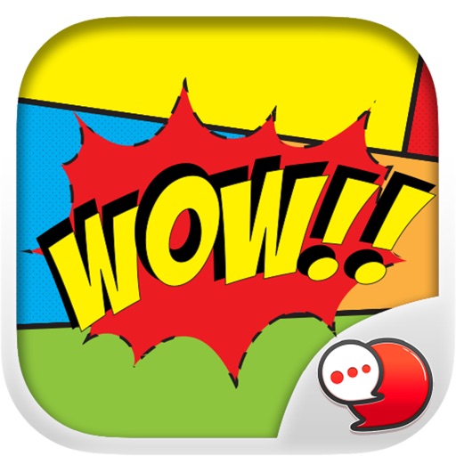 Comic Message Sticker Collection for iMessage app reviews download