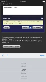 morse code iphone resimleri 3