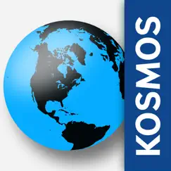 kosmos world atlas logo, reviews