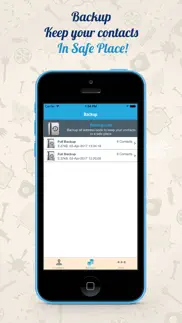 contactmanager - merge, cleanup duplicate contacts iphone images 2