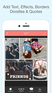 photo collage maker - pic grid editor & jointer + iphone images 4