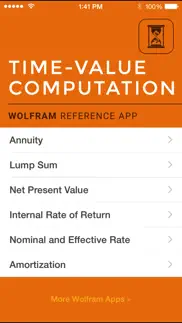 wolfram time-value computation reference app iphone resimleri 1
