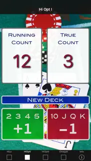 a blackjack card counter - professional iPhone Captures Décran 2