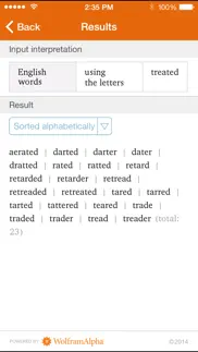 wolfram words reference app iphone capturas de pantalla 4
