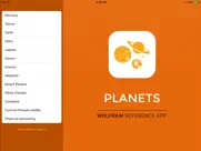 wolfram planets reference app ipad capturas de pantalla 1
