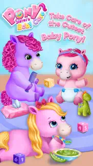 pony sisters baby horse care - babysitter daycare iphone images 1