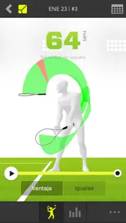 zepp tennis classic iphone capturas de pantalla 2