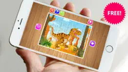 dinosaur jigsaw puzzle fun free for kids and adult iphone images 1