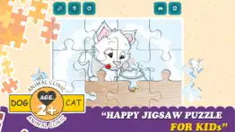 cats and dogs cartoon jigsaw puzzle games iphone images 2