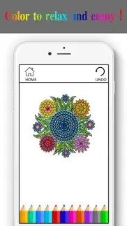 coloring beautiful mandala new theme iphone images 1