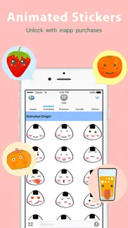 kawaii food sticker iphone images 3