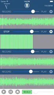 multi track song recorder iphone capturas de pantalla 2