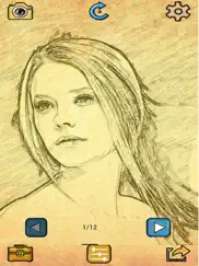 photo sketch pro- color pencil draw effects filter ipad images 1
