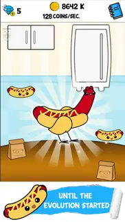 hotdog evolution - food clicker kawaii game iphone images 3