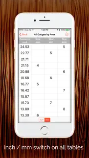 wire gauge charts - size tables for awg, swg, bwg iphone bildschirmfoto 4