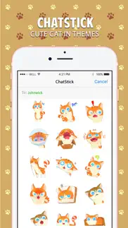 cute cat stickers for imessage iphone images 1