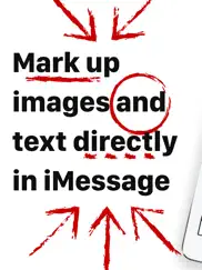 marker sticker pack - mark up images and text ipad images 1