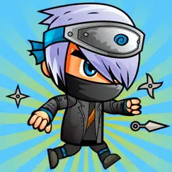 ninja go run and jump adventure dodge bombs logo, reviews