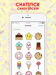 sweet candy cute stickers for imessage ipad images 1
