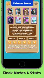 deck builder for clash royale - building guide iphone images 3