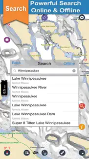 lake winnipesaukee offline chart for boaters iphone images 4