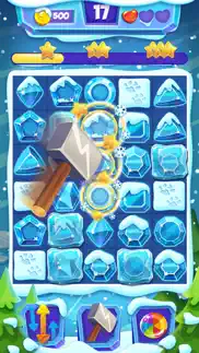 frozen winter crush match - fun puzzle game iphone images 1
