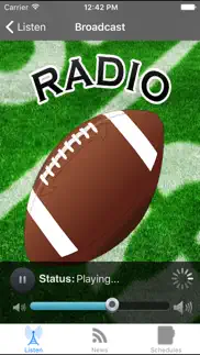 cleveland football - radio, scores & schedule iphone images 3