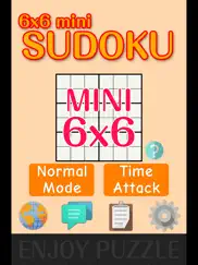 6x6 mini sudoku puzzle ipad resimleri 1