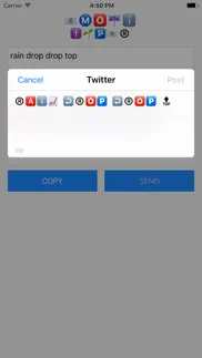 emoji text typer iPhone Captures Décran 4