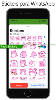 stickers pro wa iphone capturas de pantalla 1