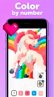 unicorn: color by number games iphone images 1