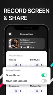 giveaway picker by tikprize iphone capturas de pantalla 3