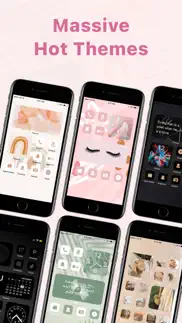 themes - color widgets, icons iphone capturas de pantalla 1