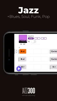 jazz300 - ultimate play along iPhone Captures Décran 4