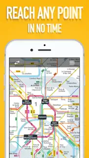 paris metro map. iPhone Captures Décran 2