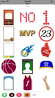 basketball hoops sticker pack iphone images 4
