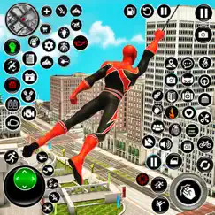 spider hero city rescue game logo, reviews
