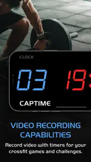 captime - hiit wod timer iphone resimleri 2