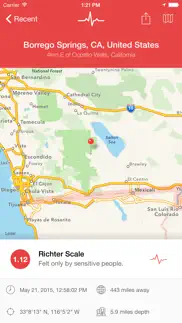 my earthquake alerts pro iphone bildschirmfoto 1