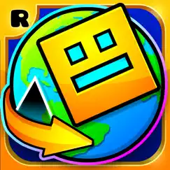 geometry dash world logo, reviews