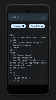 markdown editor and reader iphone capturas de pantalla 4