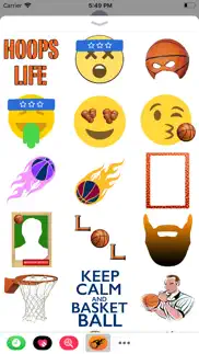 basketball hoops sticker pack iphone images 2