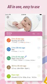 baby tracker - newborn log iphone images 1