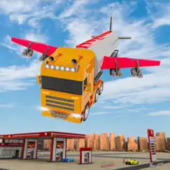 oil transporter flying truck logo, reviews