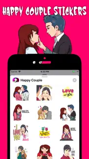 happy couple sticker iphone images 1