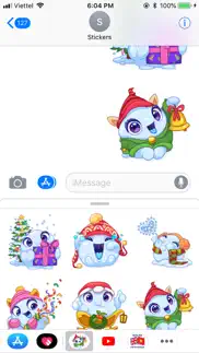 christmas snow - xmas sticker iphone images 2
