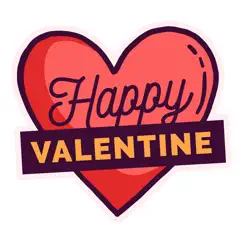 valentine's day love emojis logo, reviews