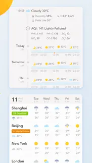 myweather - 10-day forecast iphone resimleri 4