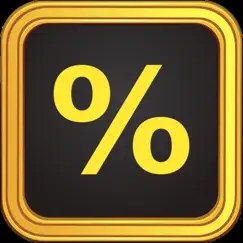 tip calculator % gold logo, reviews